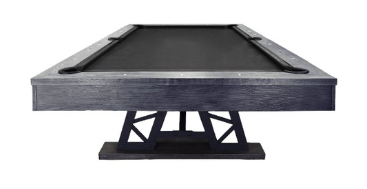 8' Plank & Hide Amber Pool Table