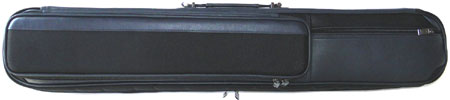J&J 4x8 Cue Bag with Large Outside Pouch, Double Shoulder Straps, and Handle