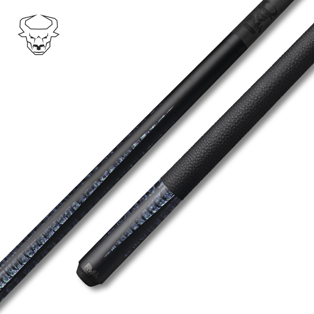 6pt Leather Lore Wrap Bull Carbon Butt