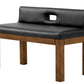 Legacy Backed Dining Bench - Modern Series - view 2
