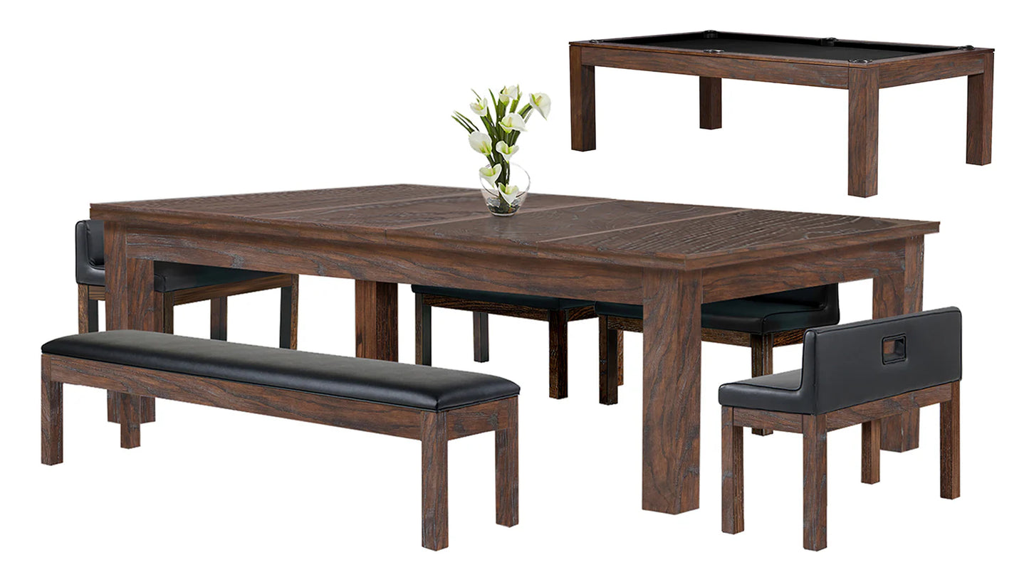 Baylor II 8' Dining Rustic Collection Set