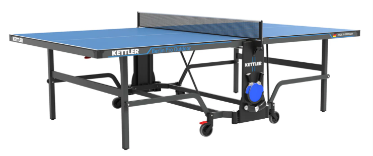 Berlin Pro Outdoor Table Tennis Table 4-Player Bundle - view 2