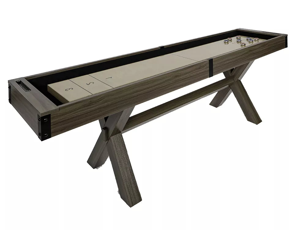 Presidential 9' Breckenridge Shuffleboard - Walnut Finish