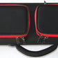 J&J Cue Case with 3 Outside Pouches, Backpack Straps, and Two Handles