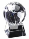 Crystal Globe on Base