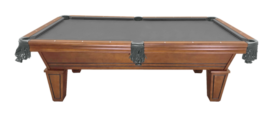 8' Plank & Hide Carrigan Pool Table