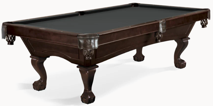 Brunswick 8' Allenton Pool Table with Ball and Claw Leg - view 4