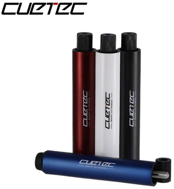 Cuetec 6 Inch SVB Metallic Colors Pool Cue Smart Extension