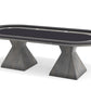 California House Cypress Fixed Top Oval Texas Hold'em Table