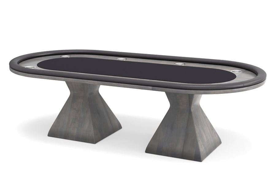 California House Cypress Fixed Top Oval Texas Hold'em Table