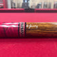 Jacoby Bocote with Raspberry Stained Birdseye Maple and Unique Inlay Cue Stick - 18.6oz