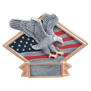 Eagle Diamond Plate Resin 6" x 4.5" - view 2