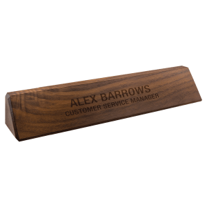 Genuine Walnut Desk Wedge