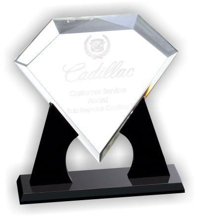 Acrylic Diamond with Black Base
