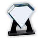 Acrylic Diamond with Black Base - view 2