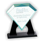 Acrylic Diamond with Black Base - view 3