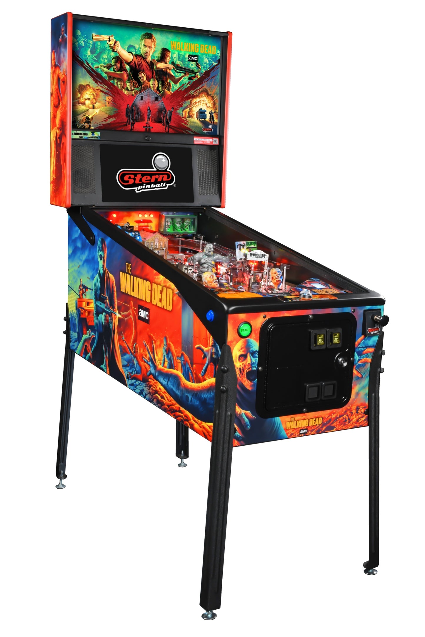The Walking Dead Remastered Stern Pinball : Premium Model