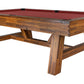 Legacy Emory 8' Outdoor Pool Table - Rustic Series