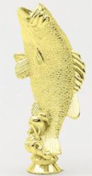 STANDING BASS, 6" Trophy Figure