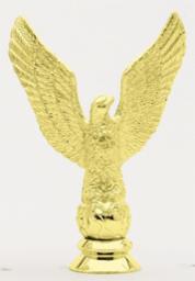 EAGLE ON WORLD TRIM 5" Trophy Figure