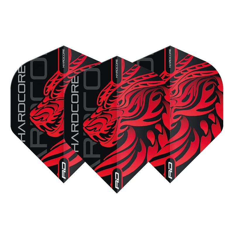 Johnny Clayton Hardcore Dragon Dart Flights