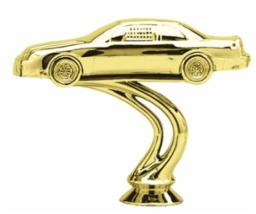 STOCK CAR 4" Trophy Figure