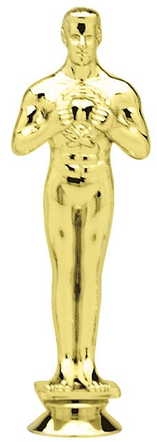 ACHIEVEMENT, MALE 6" Trophy Figure