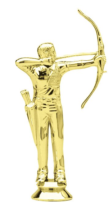 ARCHERY, MALE 5" Trophy Figure