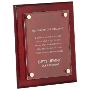 Floating Acrylic Plaque