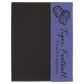 9 1/2"x12" Leatherette Black Canvas Portfolio w/Notepad - view 2