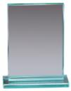 Jade Glass Rectangle Award - view 3