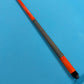 McDermott Pool Cue Vesuvius Orange Black Ostrich Wrap