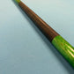 McDermott Pool Cue Emerald Green Black Green Linen Wrap