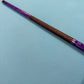 McDermott Pool Cue Magenta Blue Black Purple Linen Wrap