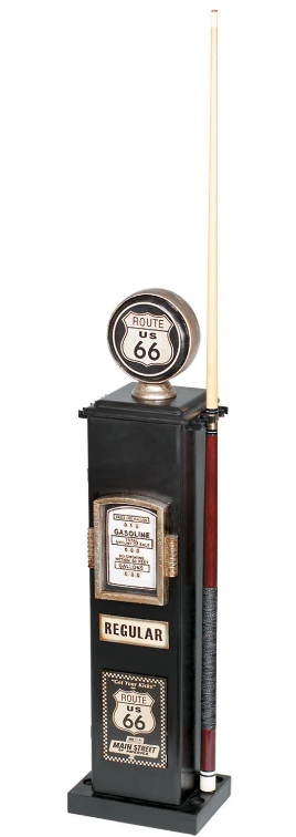 Gas Pump Cue Stand - ROUTE 66