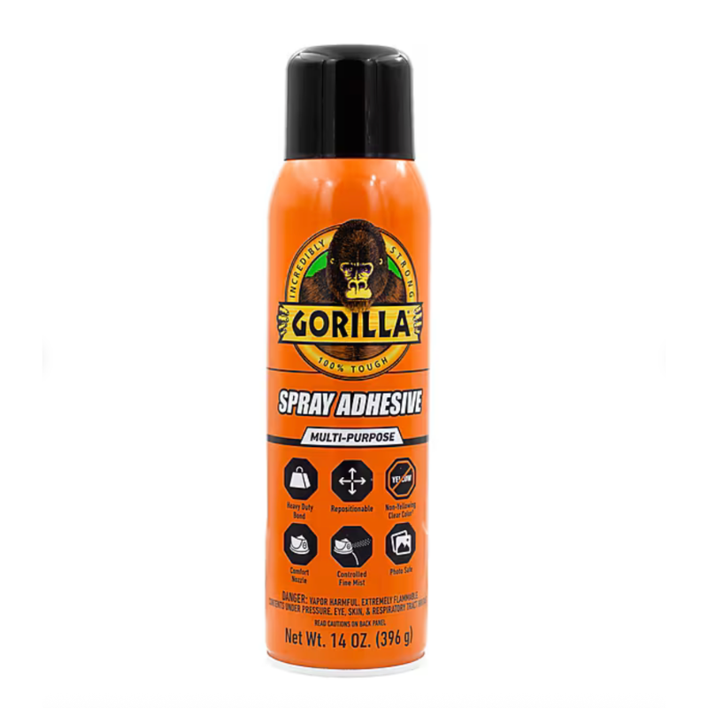 Gorilla Spray Adhesive Multi-Purpose 14 oz.