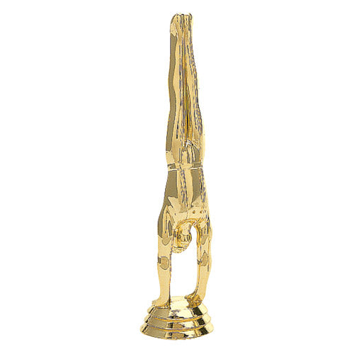Gymnast Figure, Male, Gold - 6"
