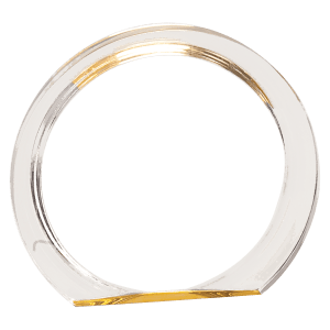 Blue Round Halo Acrylic