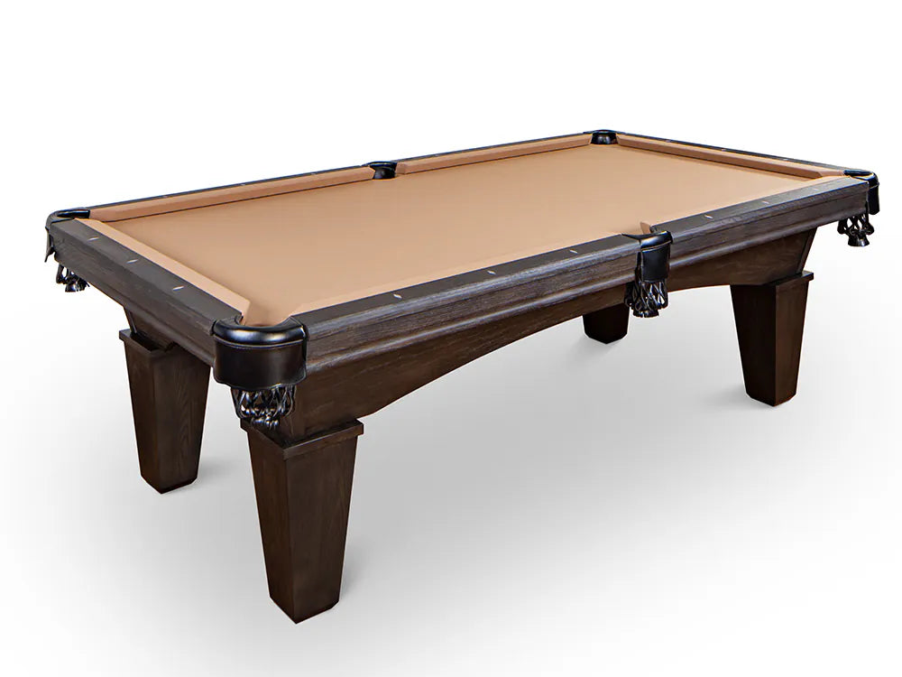 Presidential 7' Hayes Billiard Table - Mocha Brown Finish – C.P.Dean ...