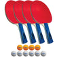 Kettler GTX-85 4-Player Set Ping Pong