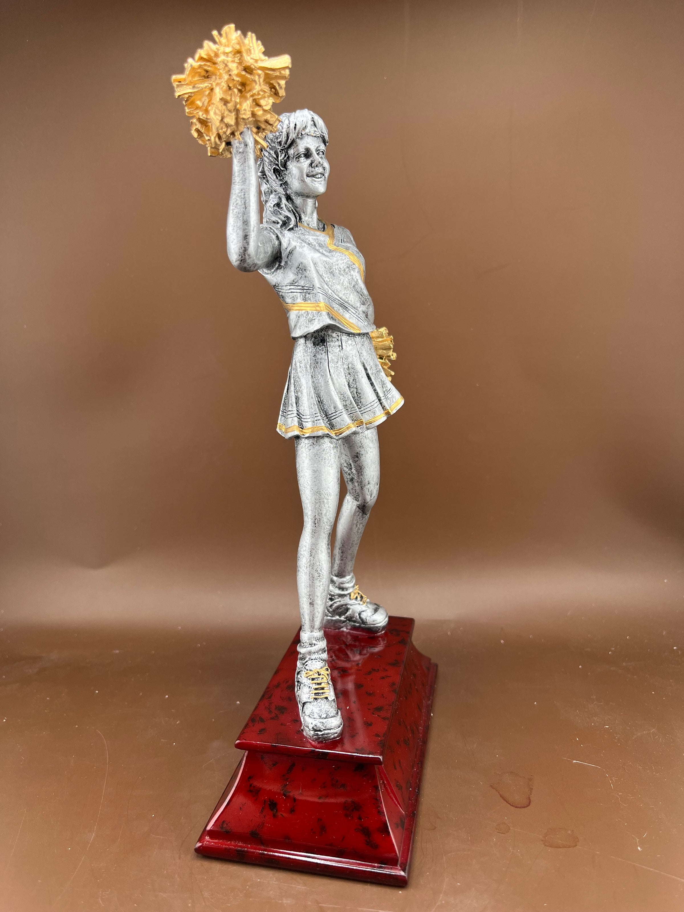 Cheerleading 8" Resin Trophy - view 3