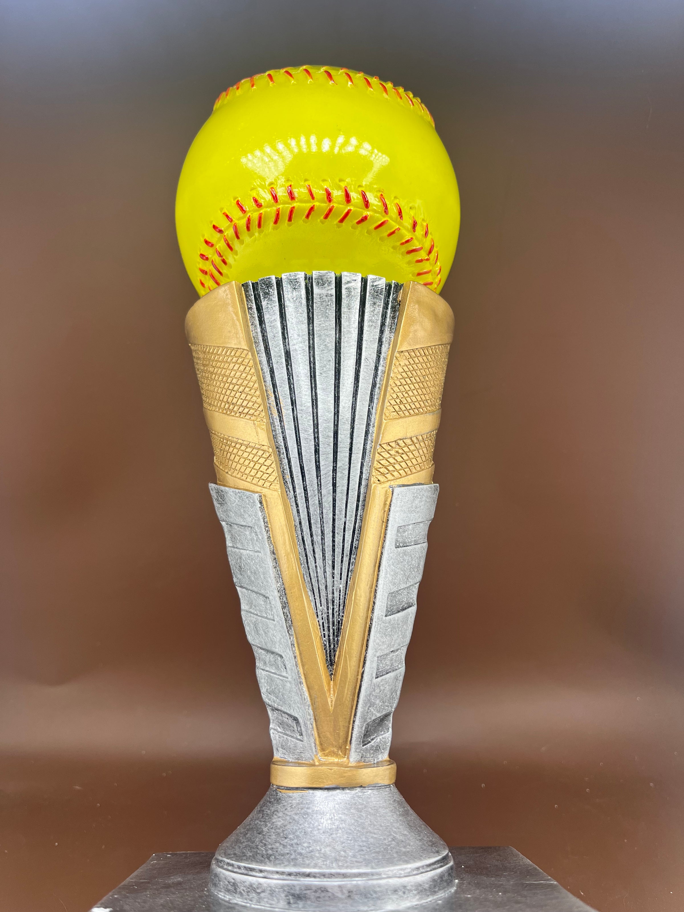 Softball 12" Resin Trophy - view 2