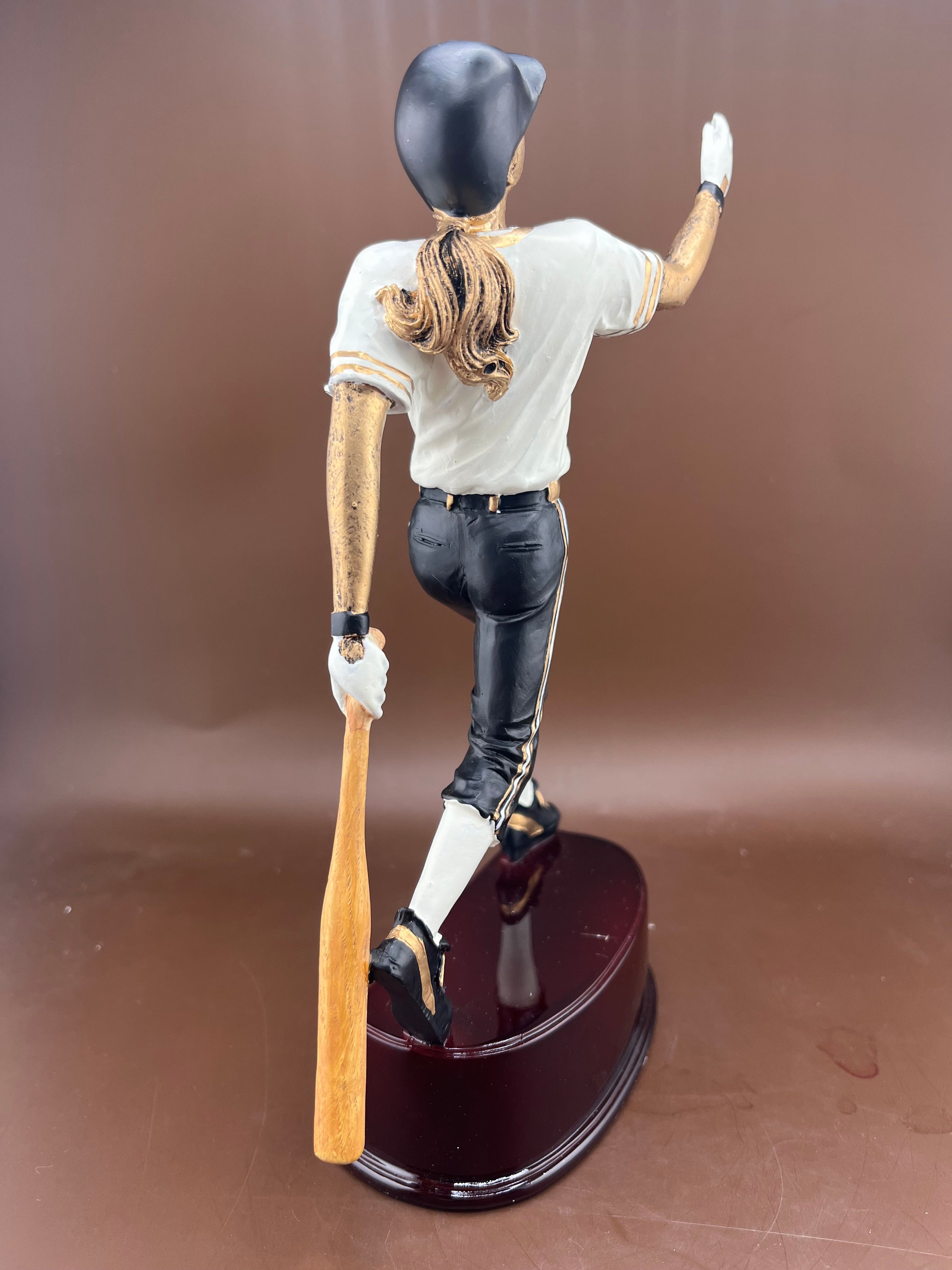 Softball Player at Bat 8" Resin Trophy - view 3
