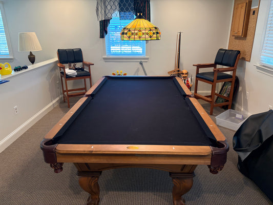 Pre-Owned 8' Olhausen Blackhawk Pool Table