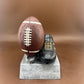 Football and Cleat 4" Resin Trophy