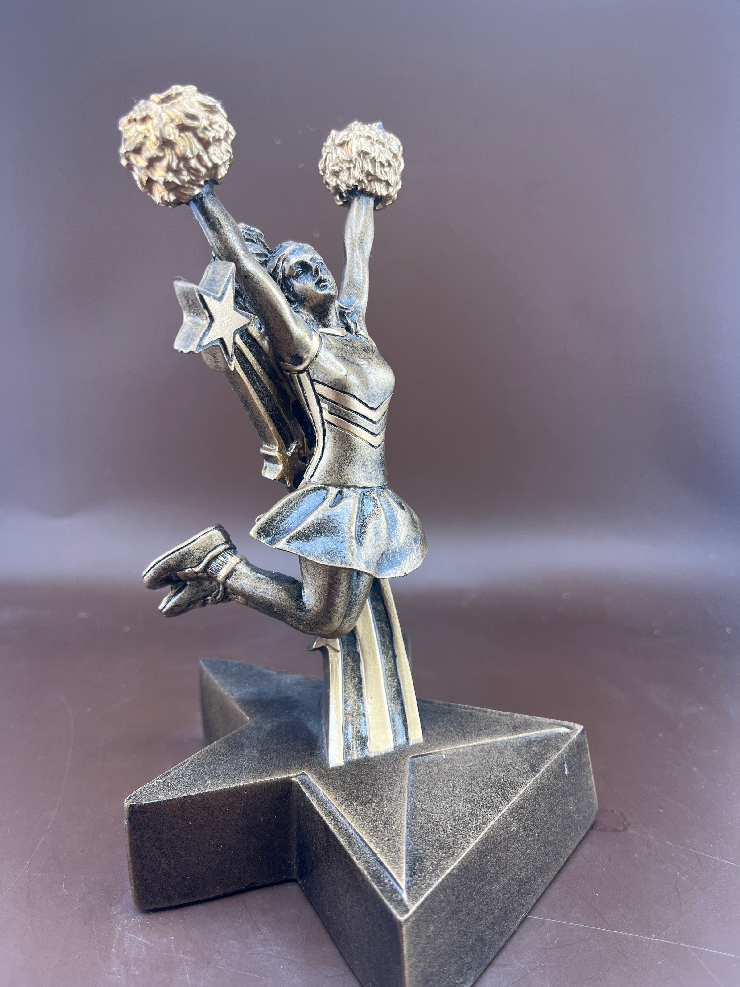 Superstar Cheerleader 8.5" Resin Trophy - view 4