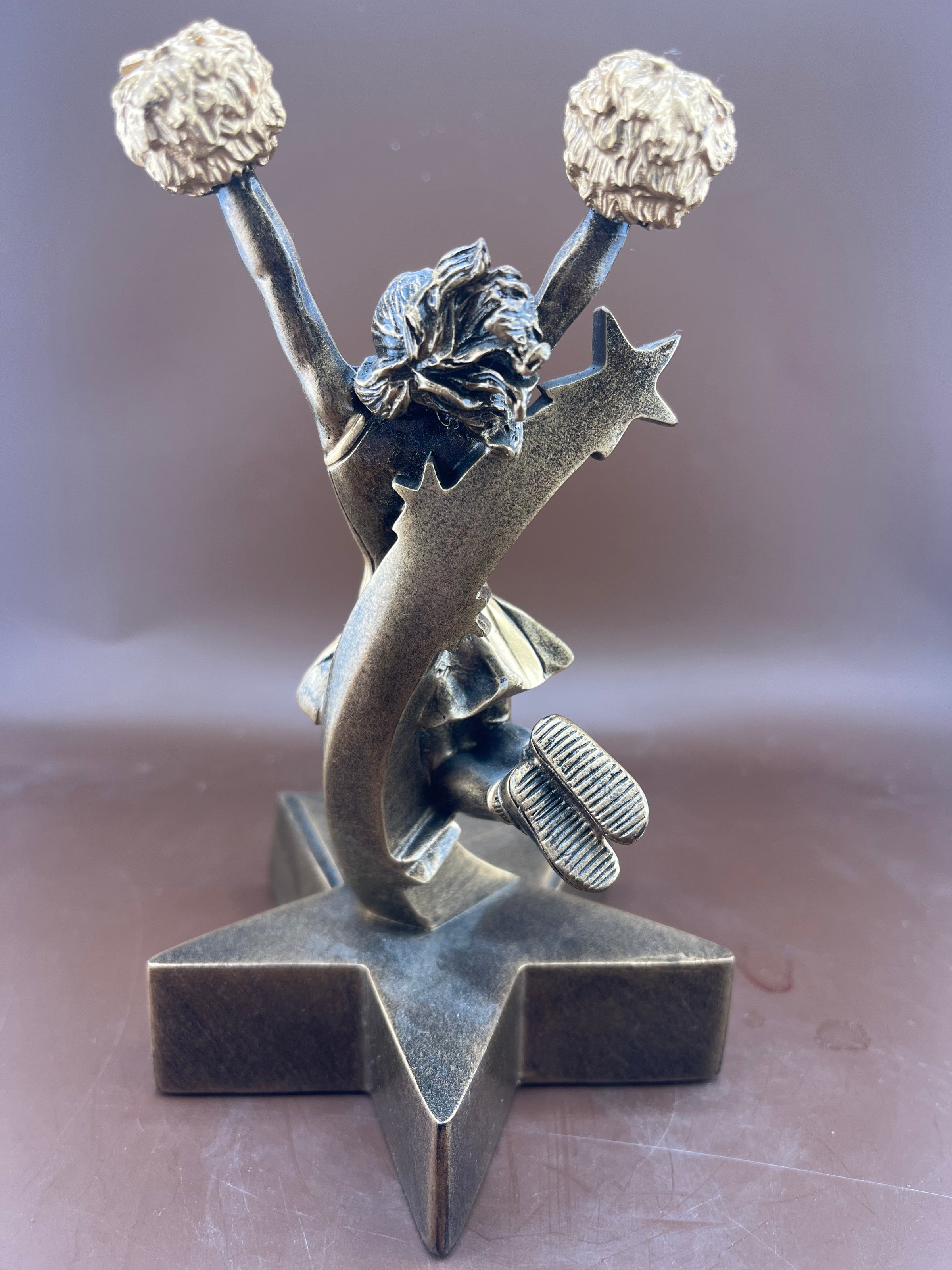 Superstar Cheerleader 8.5" Resin Trophy - view 5