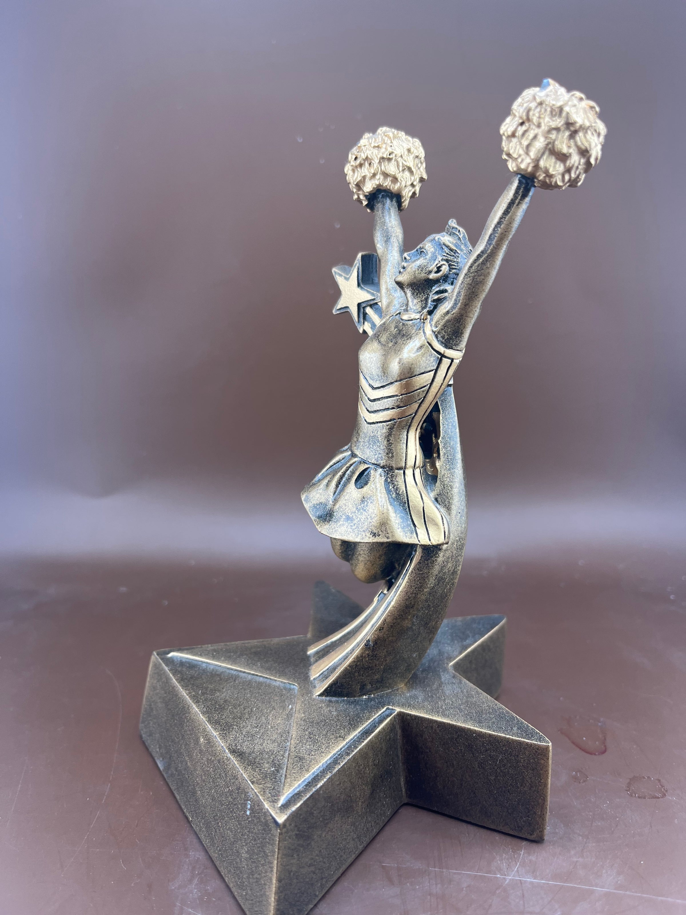 Superstar Cheerleader 8.5" Resin Trophy - view 2