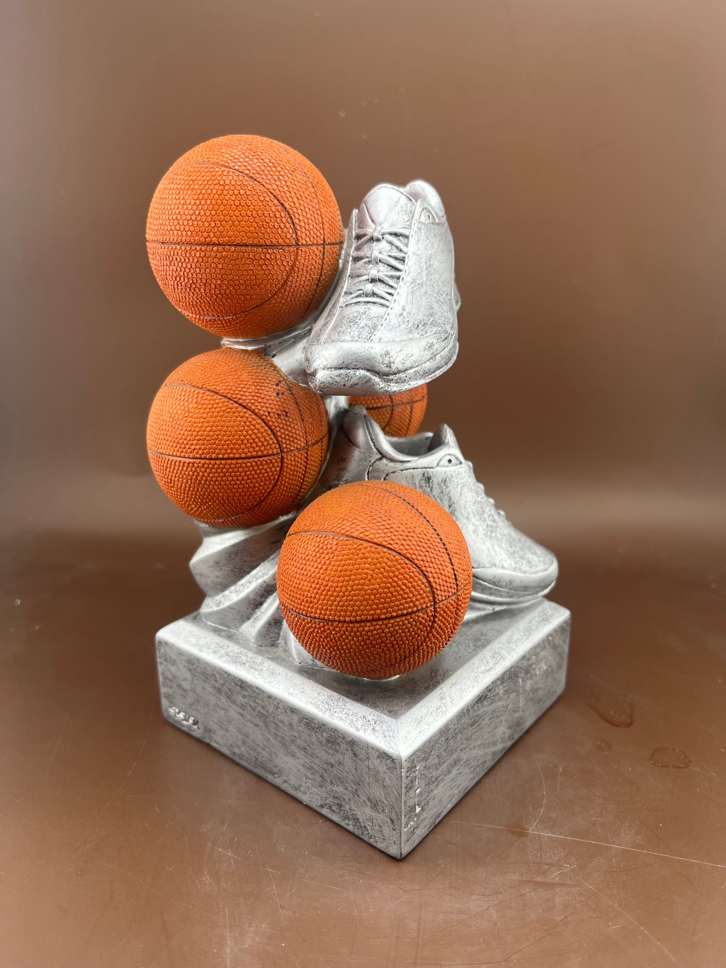 Basketball Sports Bank Resin Trophy - view 3