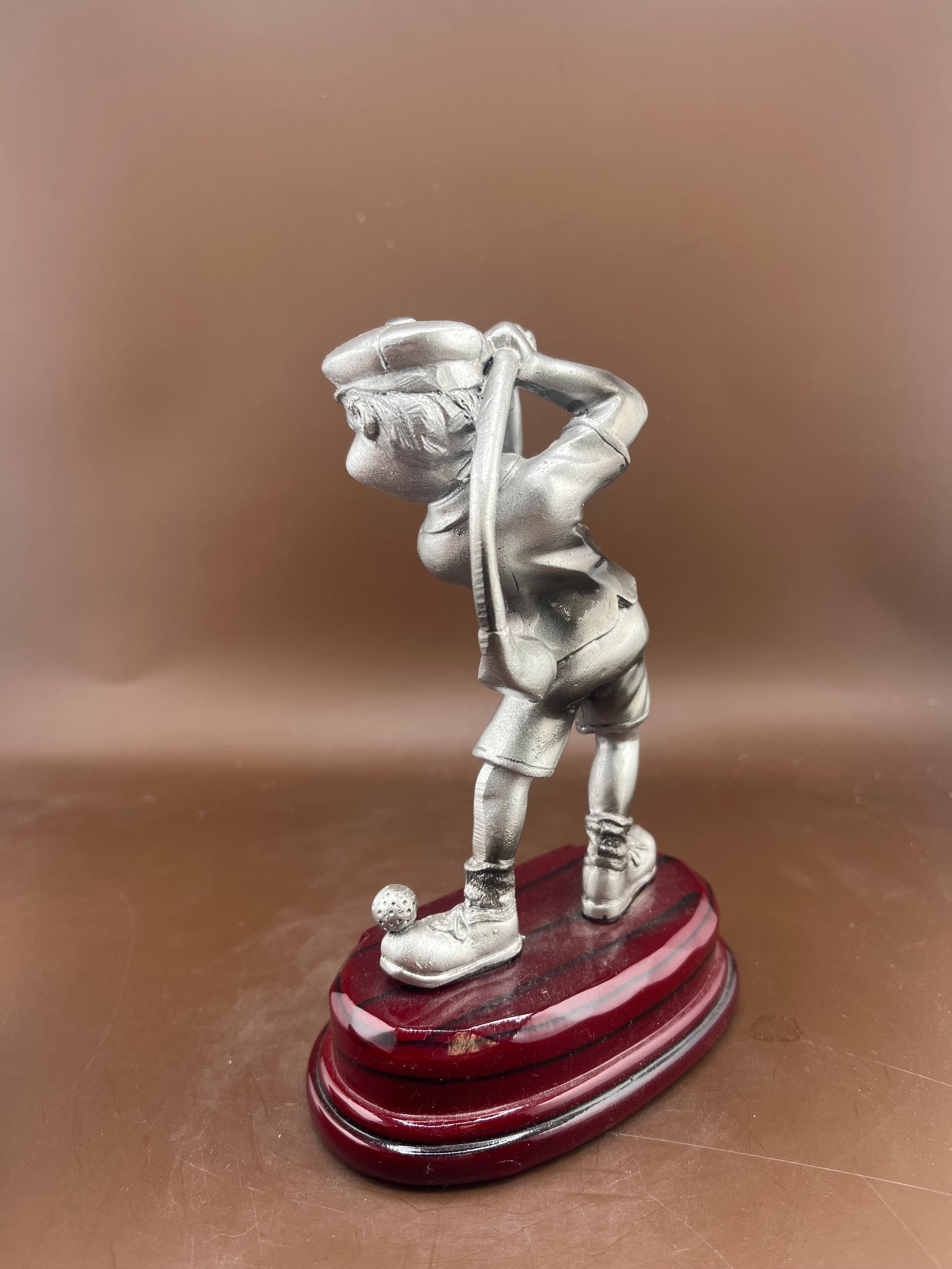 Comic Male Golfer 5.25" Resin Trophy - view 4